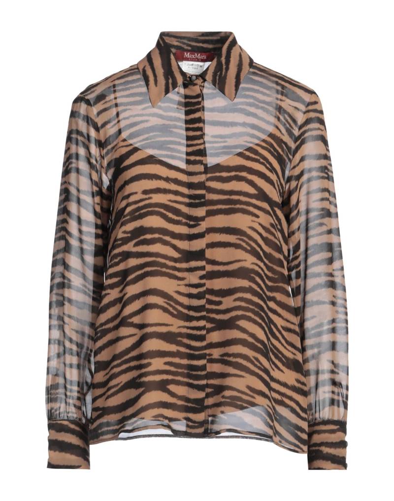 MAX MARA STUDIO Hemd Damen Braun von MAX MARA STUDIO
