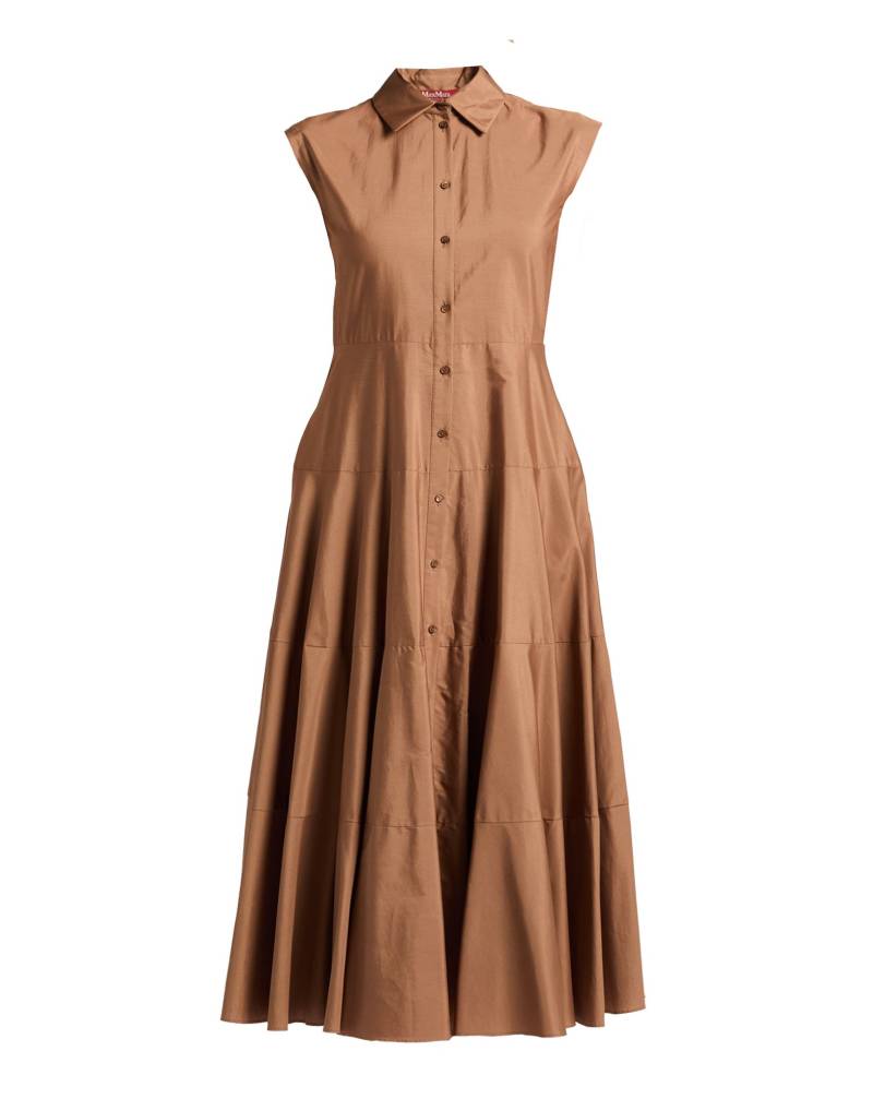 MAX MARA STUDIO Maxi-kleid Damen Braun von MAX MARA STUDIO