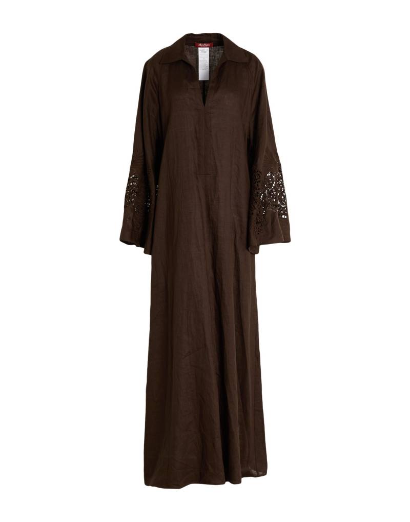 MAX MARA STUDIO Maxi-kleid Damen Dunkelbraun von MAX MARA STUDIO