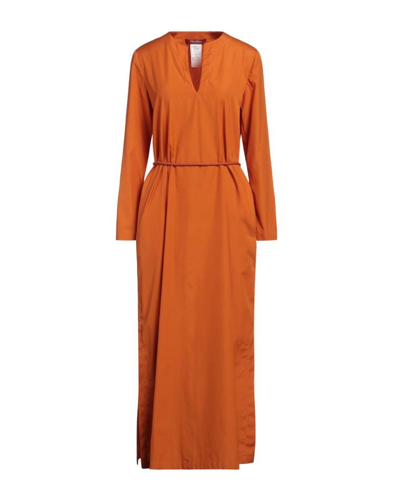 MAX MARA STUDIO Maxi-kleid Damen Orange von MAX MARA STUDIO