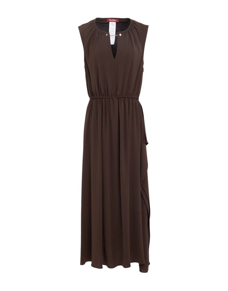 MAX MARA STUDIO Maxi-kleid Damen Schokobraun von MAX MARA STUDIO