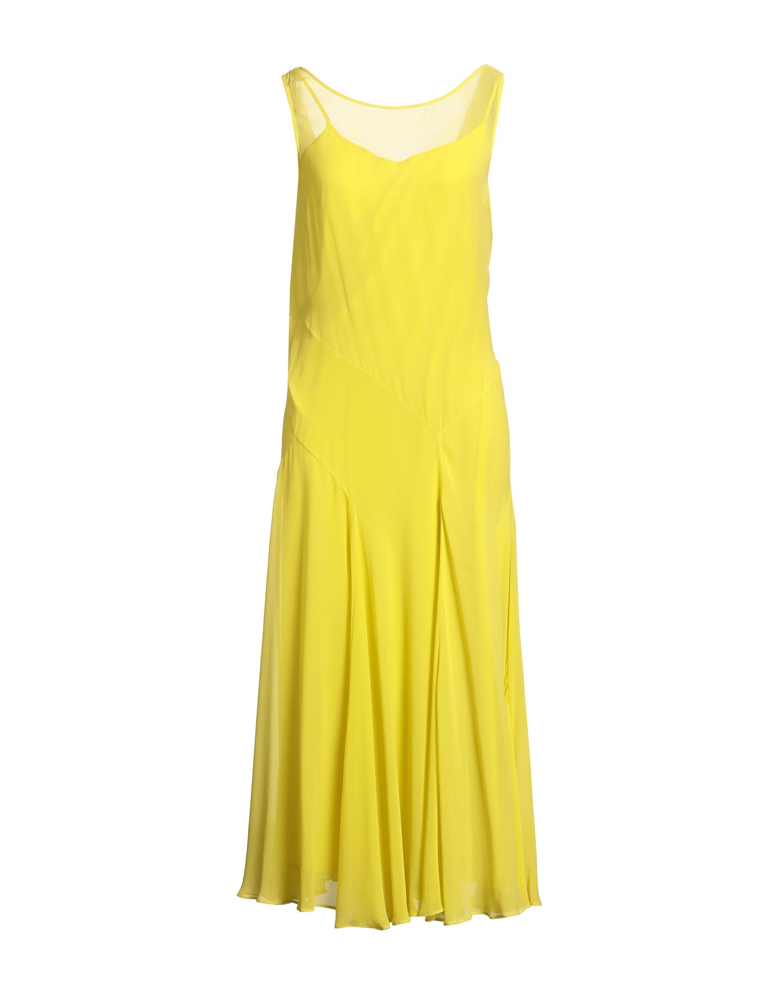 MAX MARA STUDIO Midi-kleid Damen Gelb MAX MARA STUDIO Midi-kleid Damen Gelb von MAX MARA STUDIO