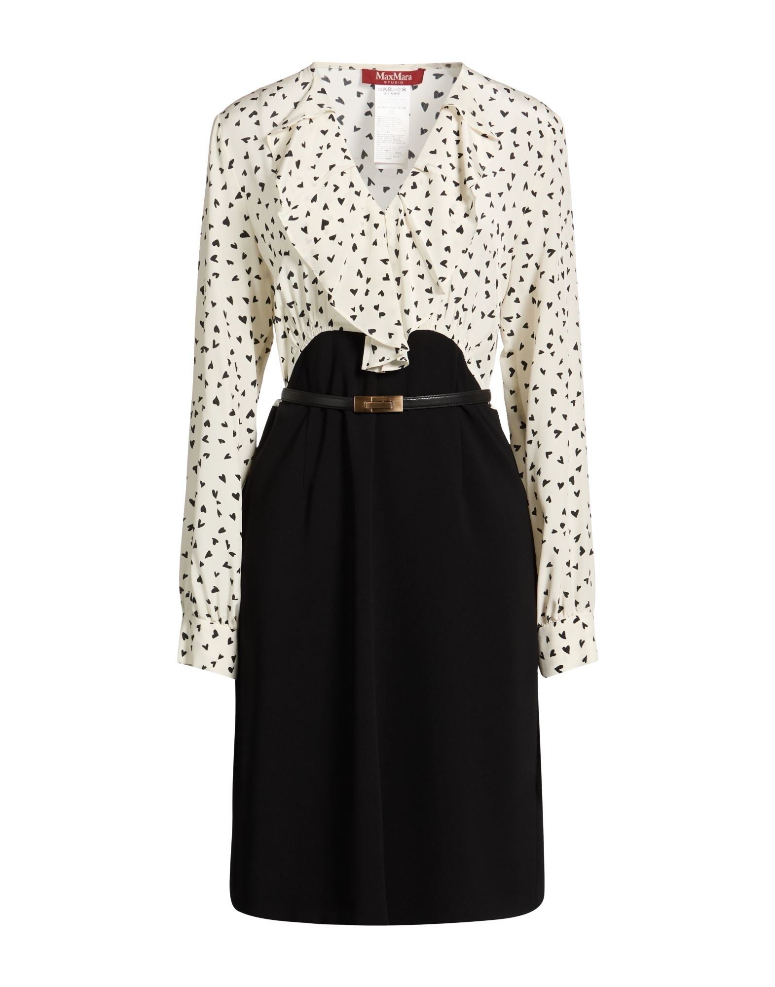 MAX MARA STUDIO Midi-kleid Damen Off white von MAX MARA STUDIO