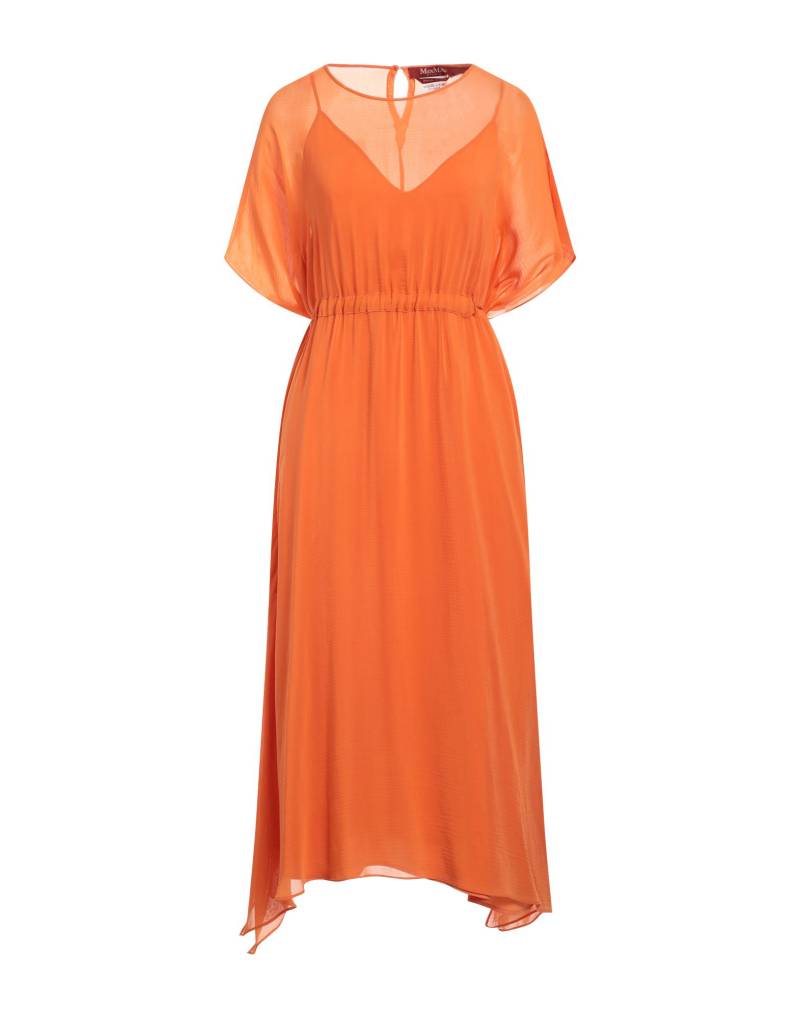 MAX MARA STUDIO Midi-kleid Damen Orange von MAX MARA STUDIO