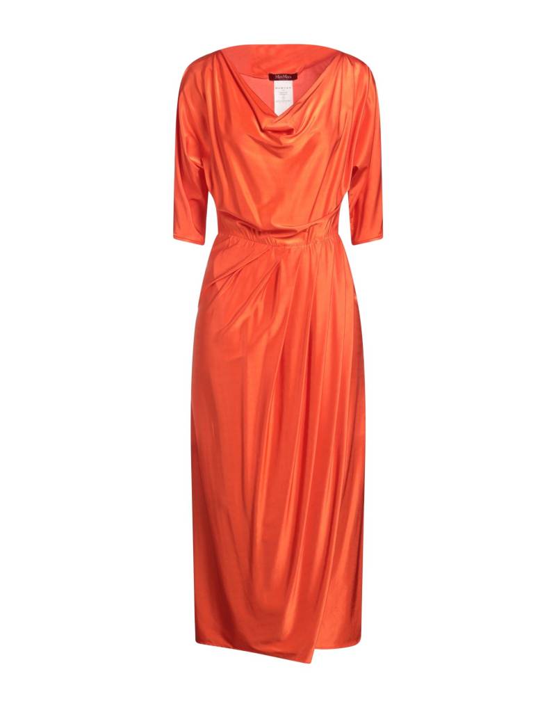 MAX MARA STUDIO Midi-kleid Damen Orange von MAX MARA STUDIO