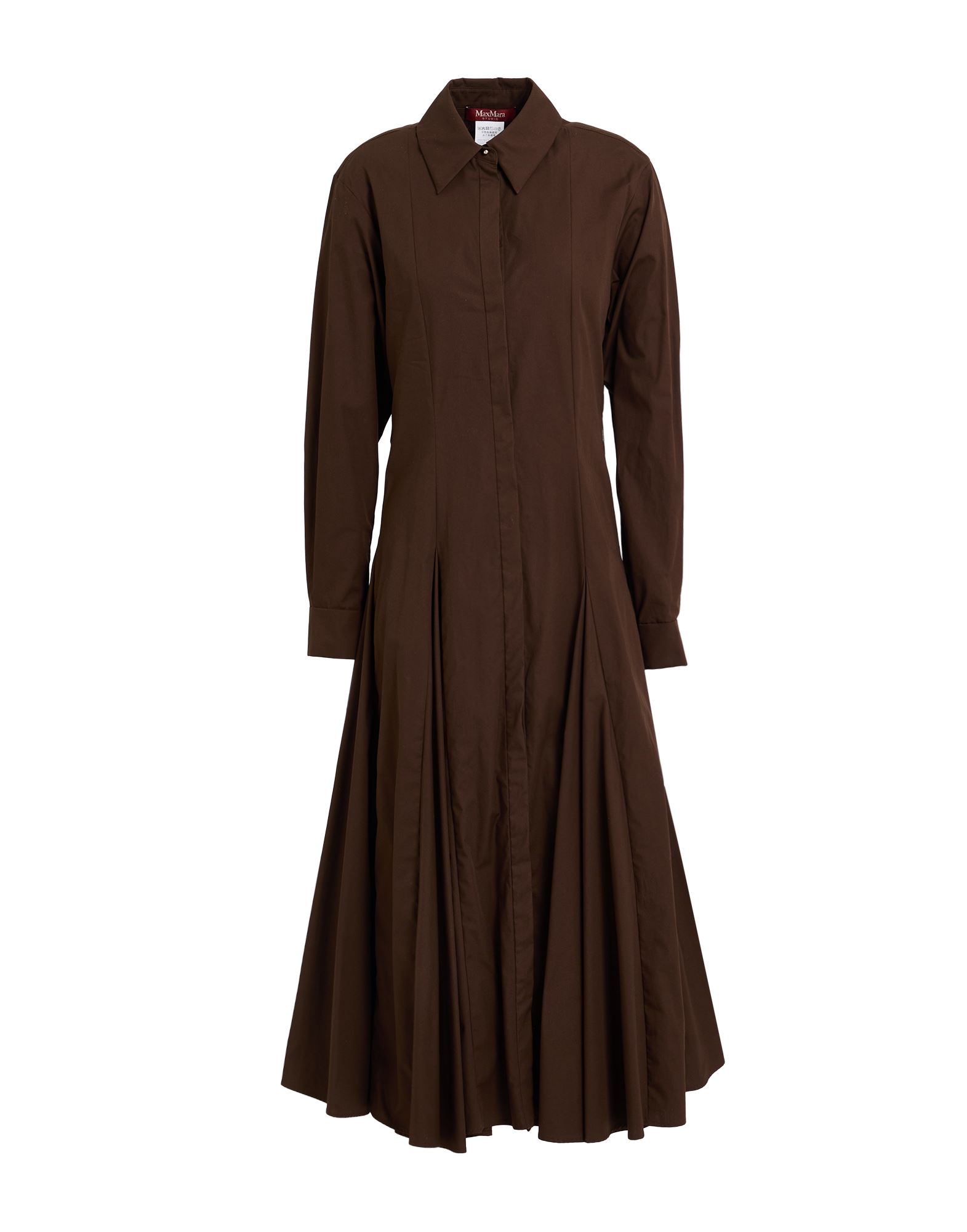 MAX MARA STUDIO Midi-kleid Damen Schokobraun von MAX MARA STUDIO