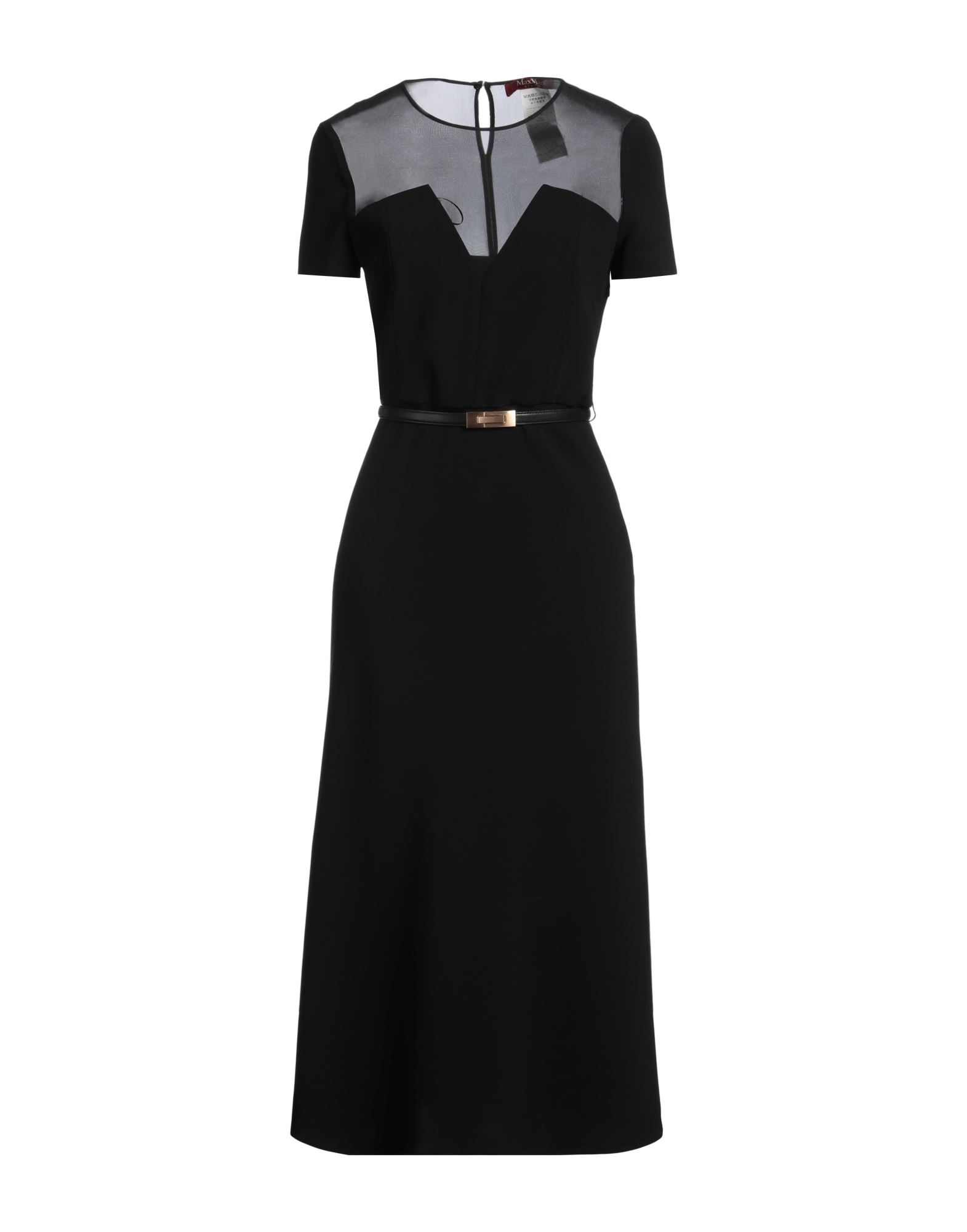 MAX MARA STUDIO Midi-kleid Damen Schwarz von MAX MARA STUDIO