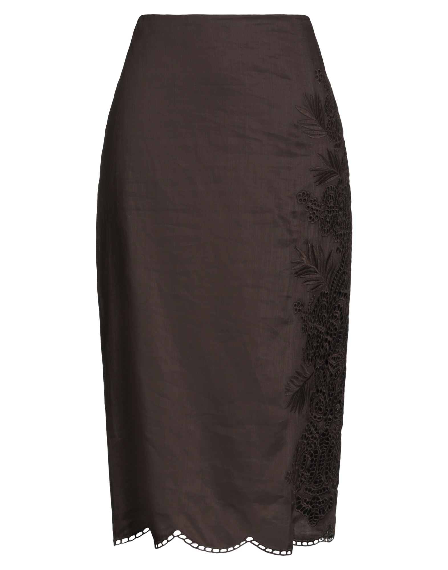 MAX MARA STUDIO Midi-rock Damen Dunkelbraun von MAX MARA STUDIO