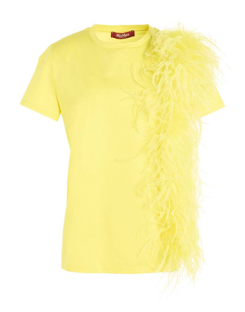 MAX MARA STUDIO T-shirts Damen Gelb von MAX MARA STUDIO