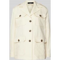 Weekend Max Mara Blazer mit Reverskragen Modell 'BACCA' in Offwhite, Größe 34 von Weekend Max Mara