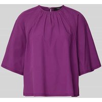 Weekend Max Mara Blusenshirt mit Rundhalsausschnitt Modell 'CRESPO' in Violett, Größe 42 von Weekend Max Mara