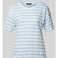 Weekend Max Mara T-Shirt mit überschnittenen Schultern Modell 'FALLA' in Bleu, Größe M von Weekend Max Mara