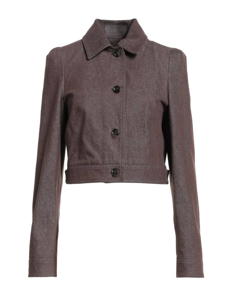 MAX MARA Jeansjacke/-mantel Damen Schokobraun von MAX MARA