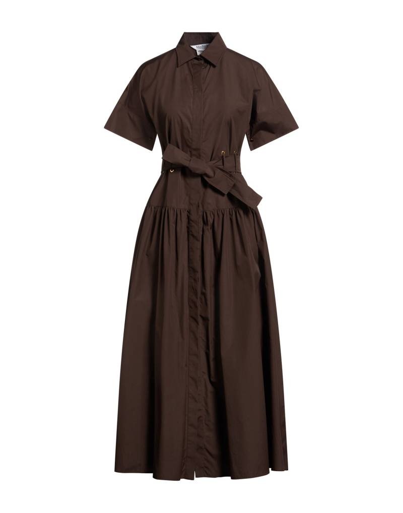 MAX MARA Maxi-kleid Damen Dunkelbraun von MAX MARA