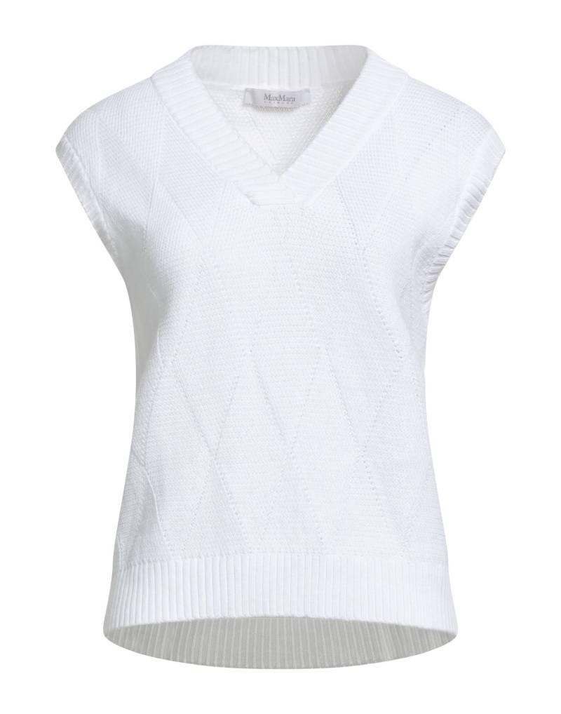 MAX MARA Pullover Damen Weiß von MAX MARA