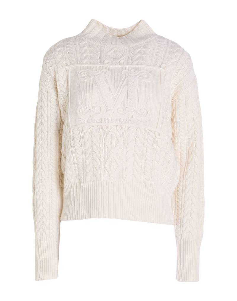 MAX MARA Rollkragenpullover Damen Off white von MAX MARA