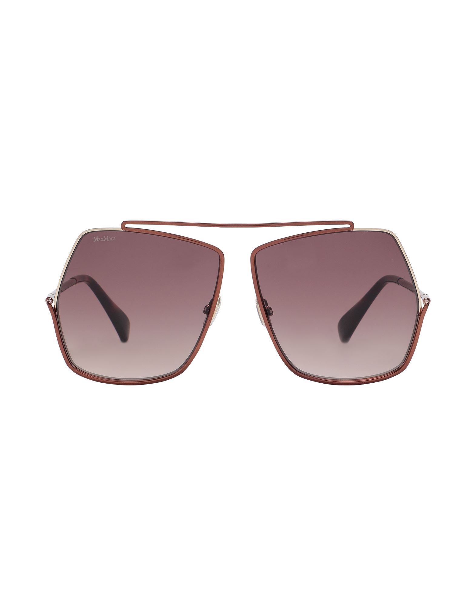 MAX MARA Sonnenbrille Damen Kupfer von MAX MARA