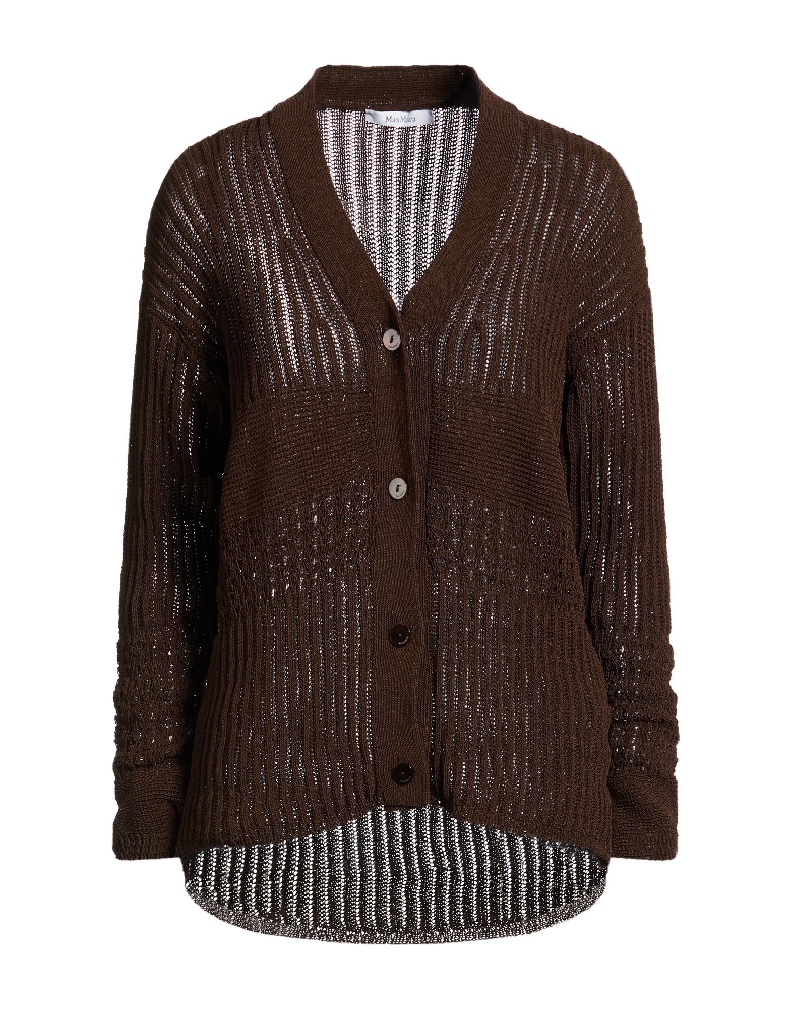 MAX MARA Strickjacke Damen Schokobraun von MAX MARA