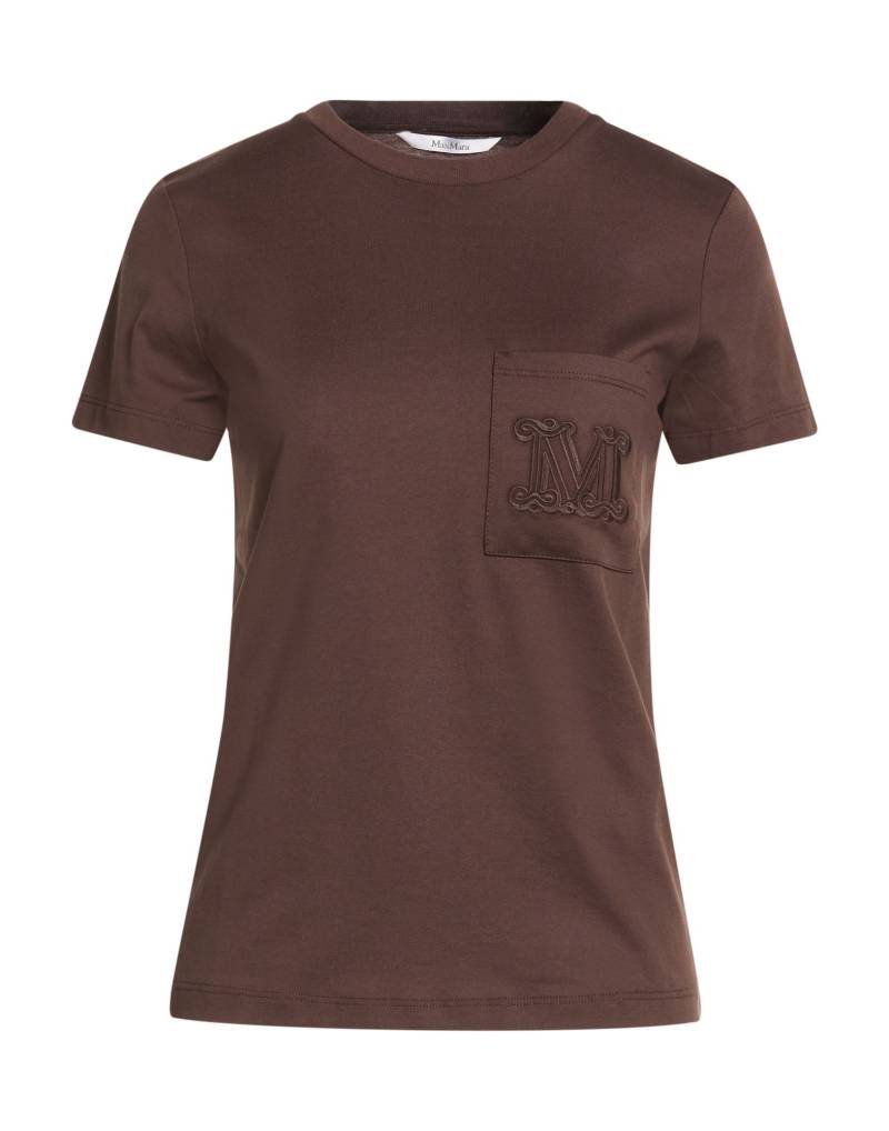 MAX MARA T-shirts Damen Dunkelbraun von MAX MARA
