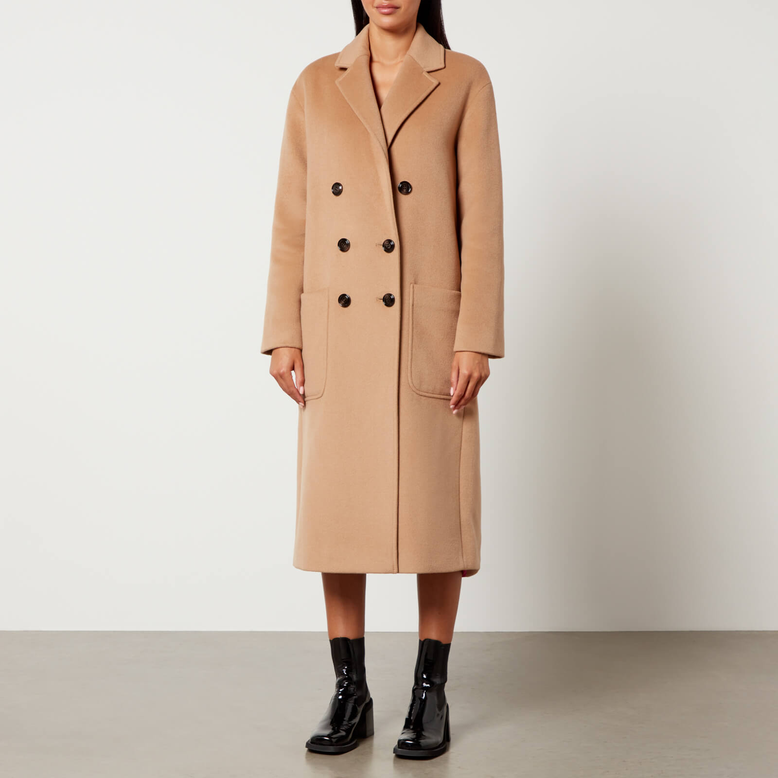 MAX&Co. Elemento Brushed Felt Coat - UK 10 von MAX&CO.