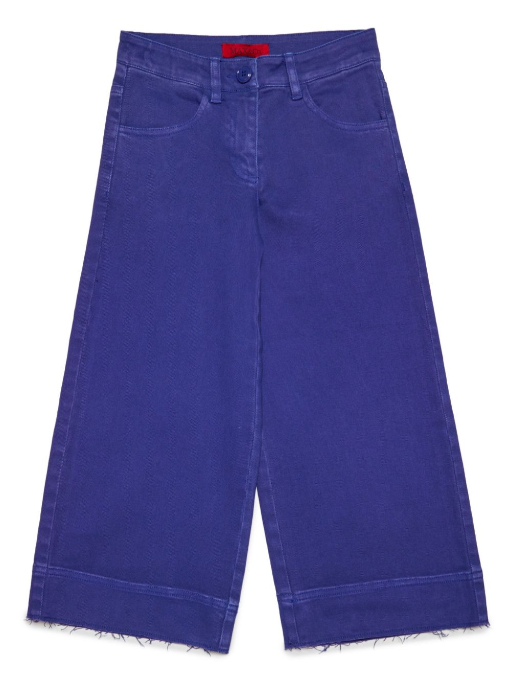 MAX&Co. Kids Straight-Leg-Hose im Distressed-Look - Blau von MAX&Co. Kids