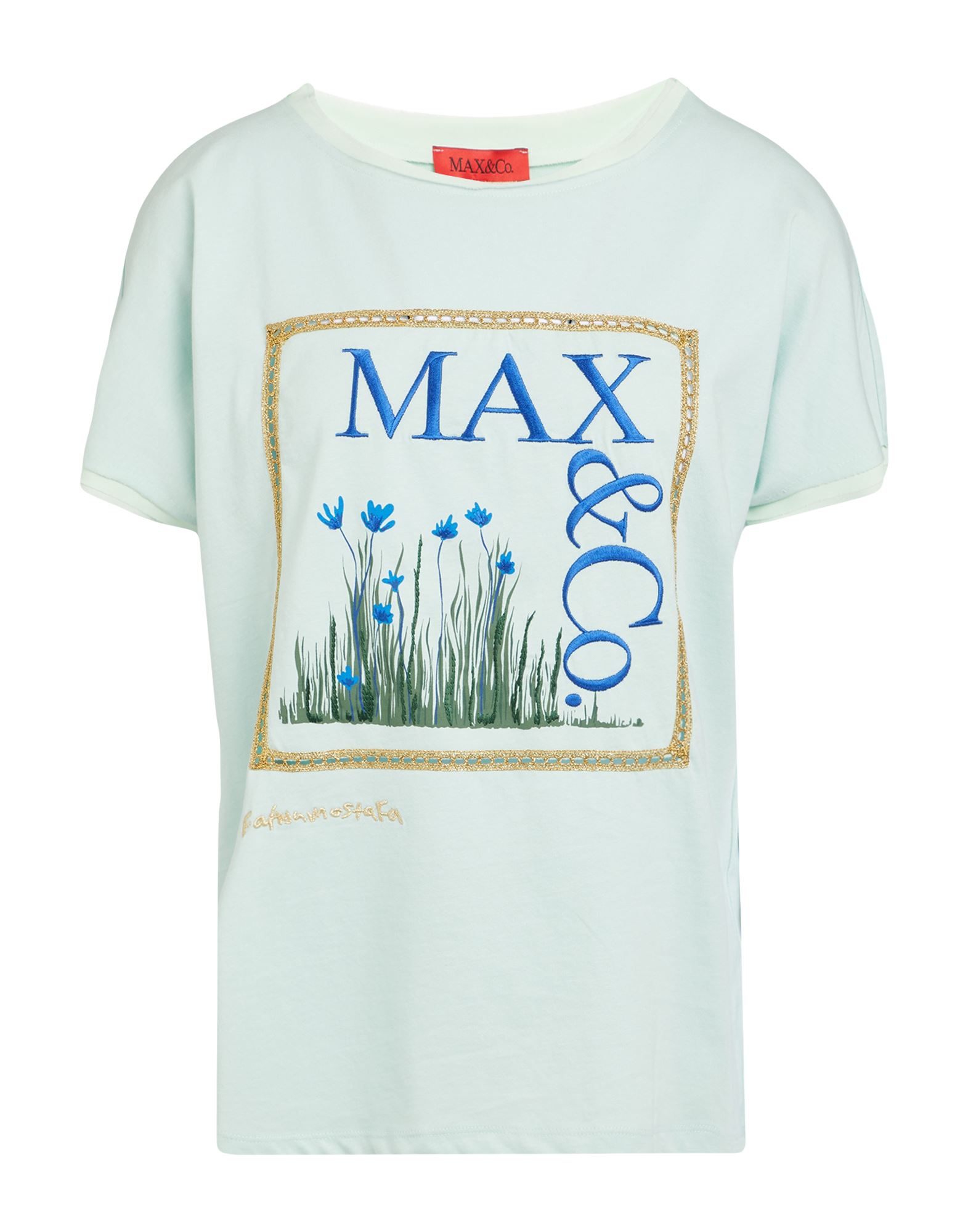 MAX&Co. with FATMA MOSTAFA T-shirts Damen Säuregrün von MAX&Co. with FATMA MOSTAFA