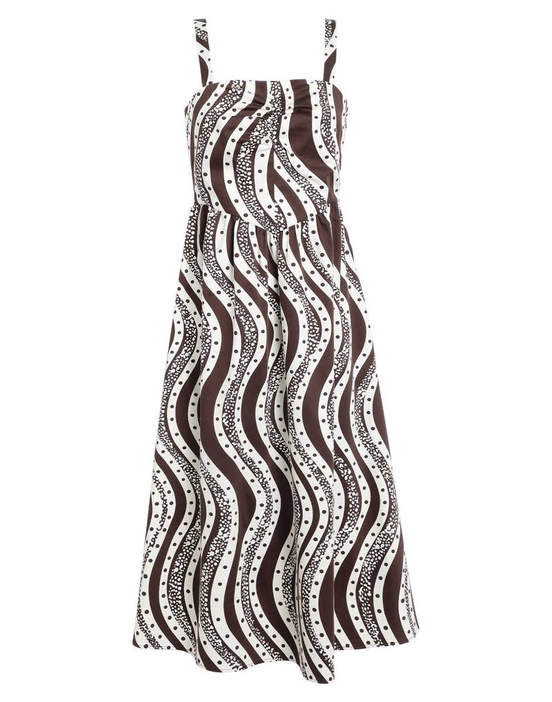 MAX&Co. x DURO OLOWU Midi-kleid Damen Schokobraun von MAX&Co. x DURO OLOWU