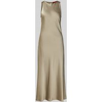 MAX&Co. A-Linien Cocktailkleid ohne Ärmel Modell 'KAISER' in Oliv, Größe 32 von MAX&Co.