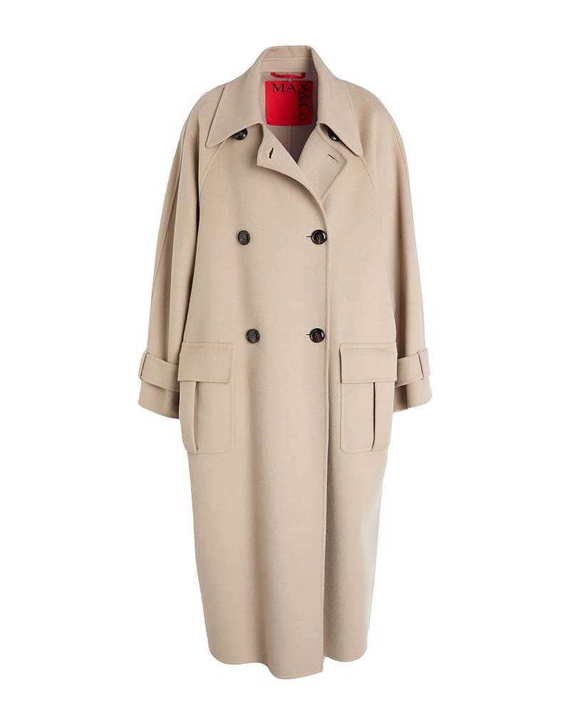 MAX&Co. Mantel Damen Beige von MAX&Co.