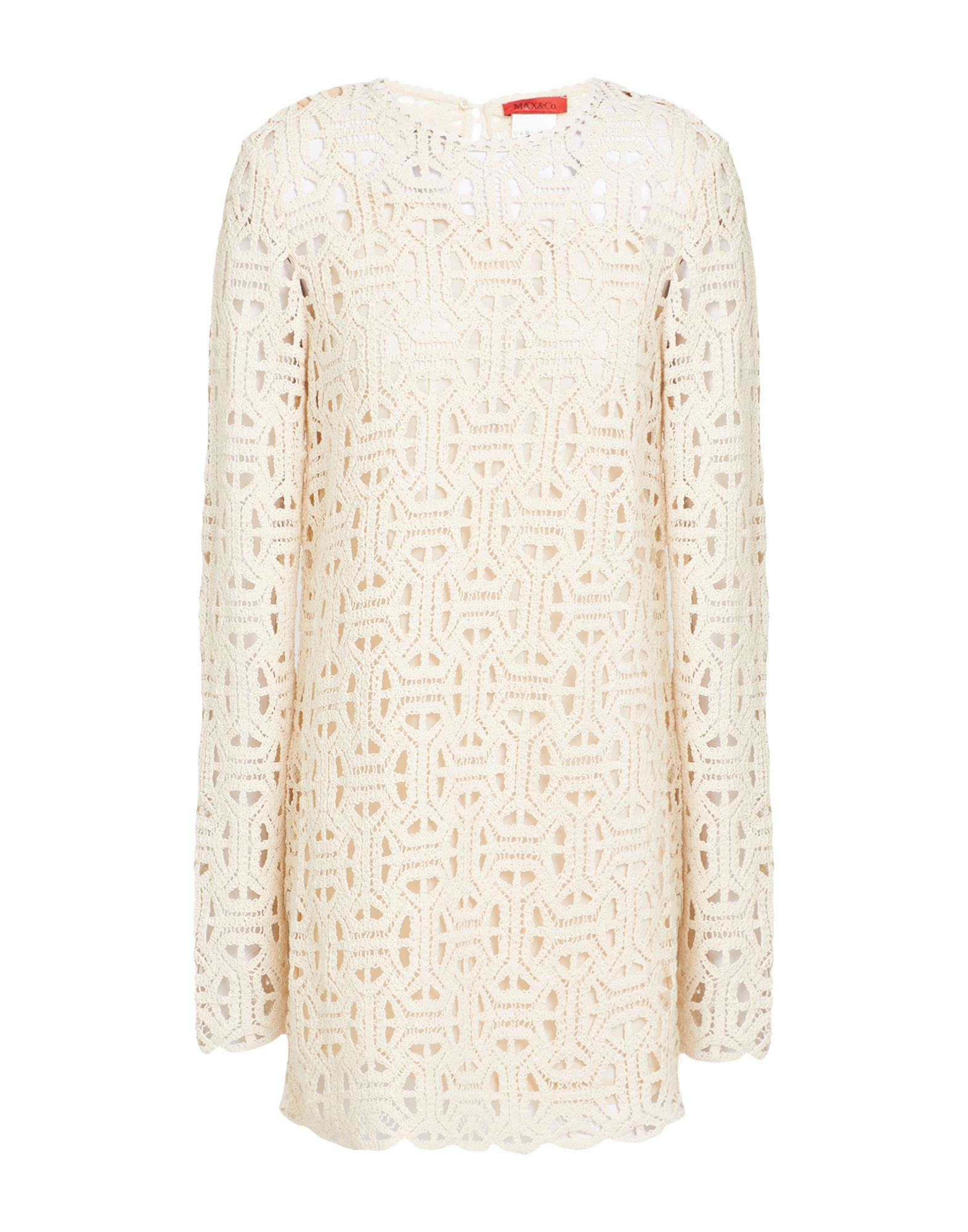 MAX&Co. Mini-kleid Damen Cremeweiß MAX&Co. Mini-kleid Damen Cremeweiß von MAX&Co.