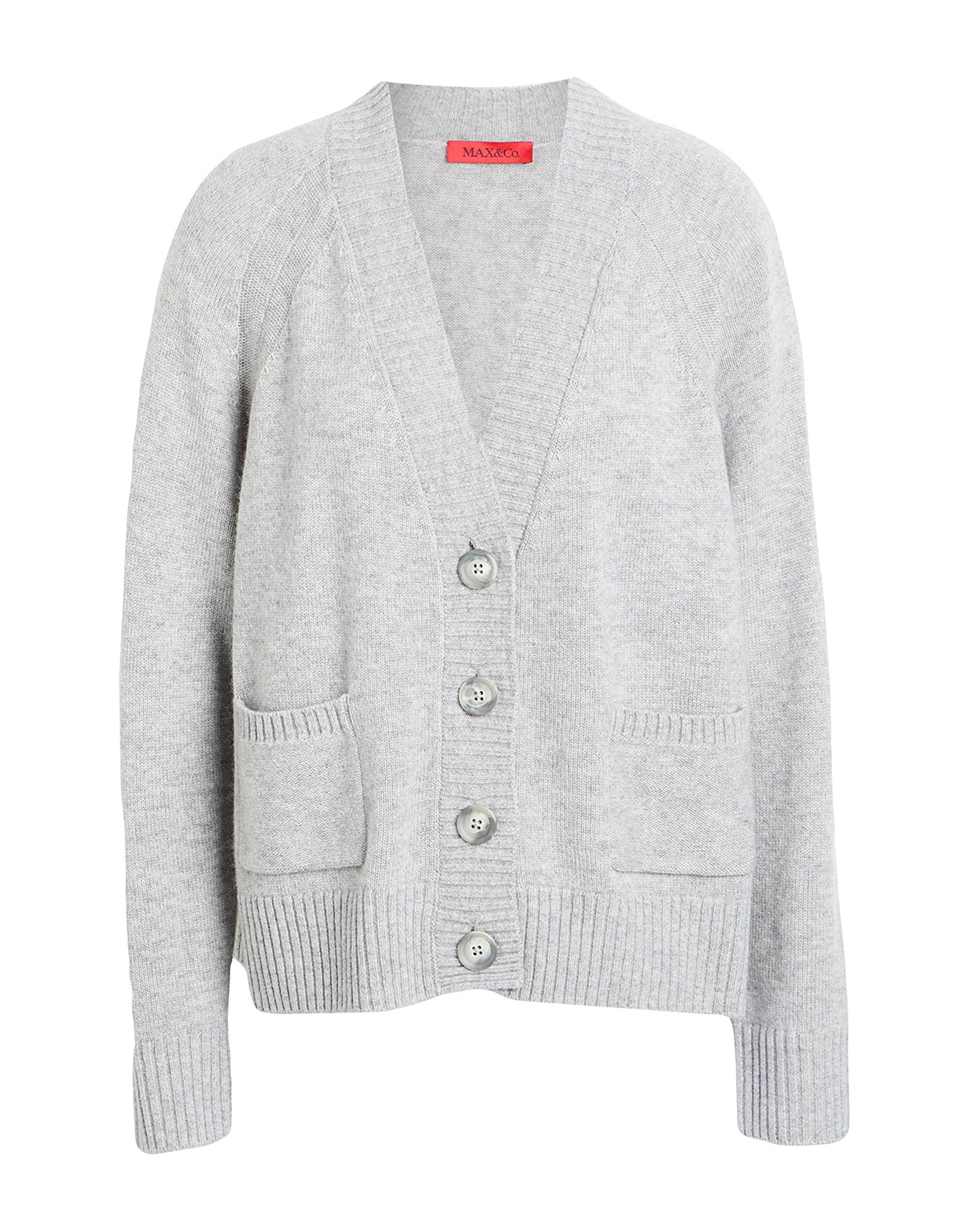 MAX&Co. Strickjacke Damen Hellgrau von MAX&Co.