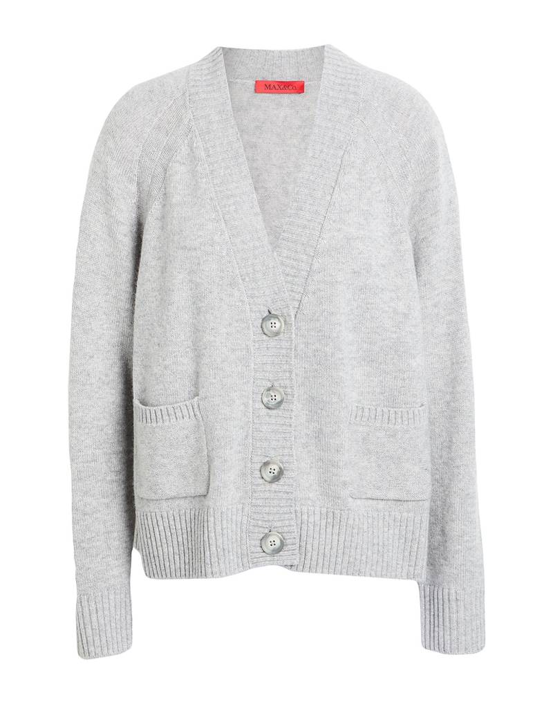 MAX&Co. Strickjacke Damen Hellgrau von MAX&Co.