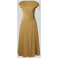 MAX&Co. Tailliertes Cocktailkleid aus Viskose-Mix Modell 'EDMOND' in Camel, Größe 42 von MAX&Co.