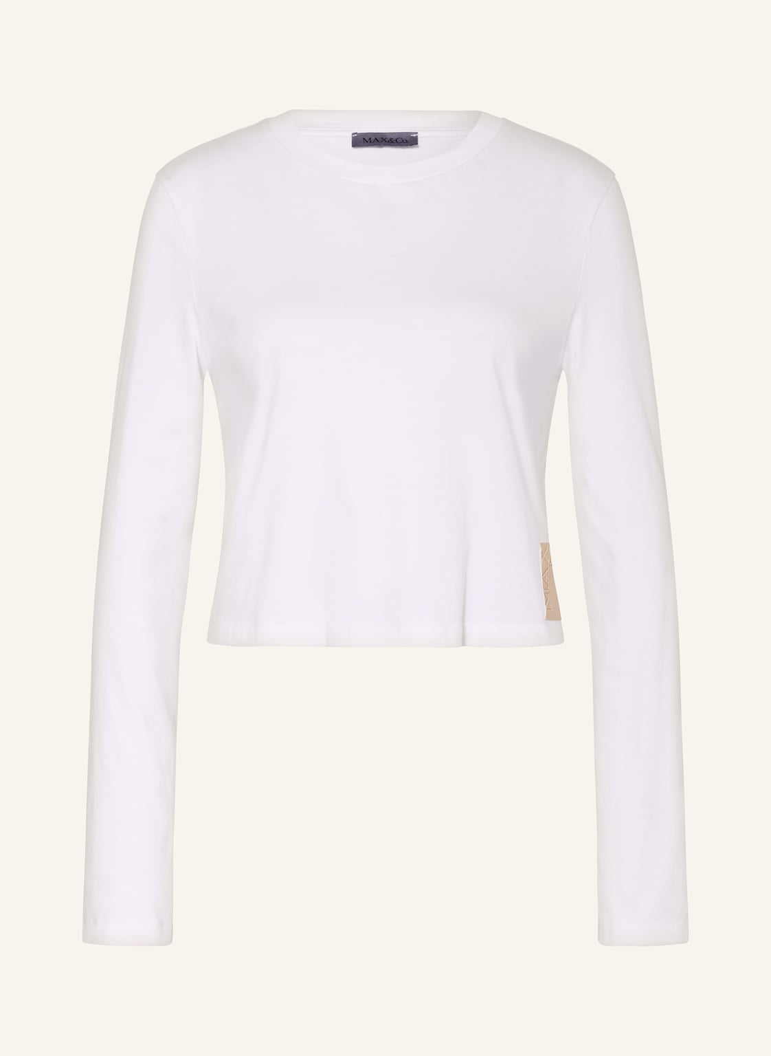 Max & Co. Longsleeve Mcoelleni weiss von MAX & Co.