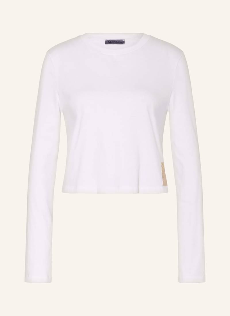 Max & Co. Longsleeve Mcoelleni weiss von MAX & Co.