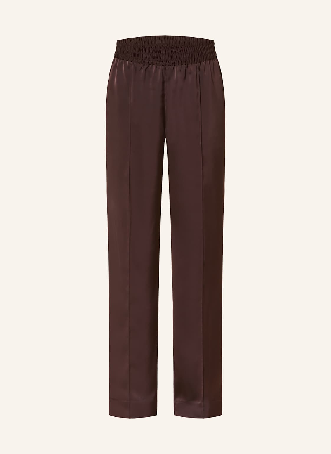 Max & Co. Marlenehose Golfo Aus Satin braun von MAX & Co.