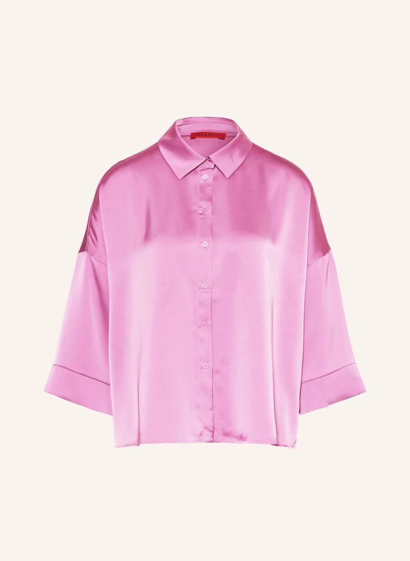 Max & Co. Satinbluse Sbembo Mit 3/4-Arm rosa von MAX & Co.