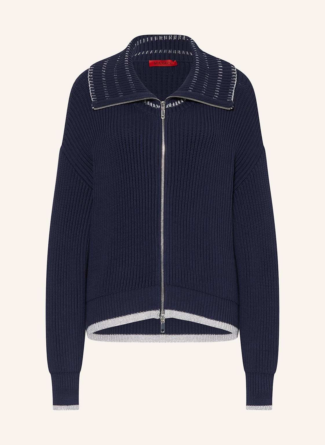 Max & Co. Strickjacke Mcoquinoa blau von MAX & Co.