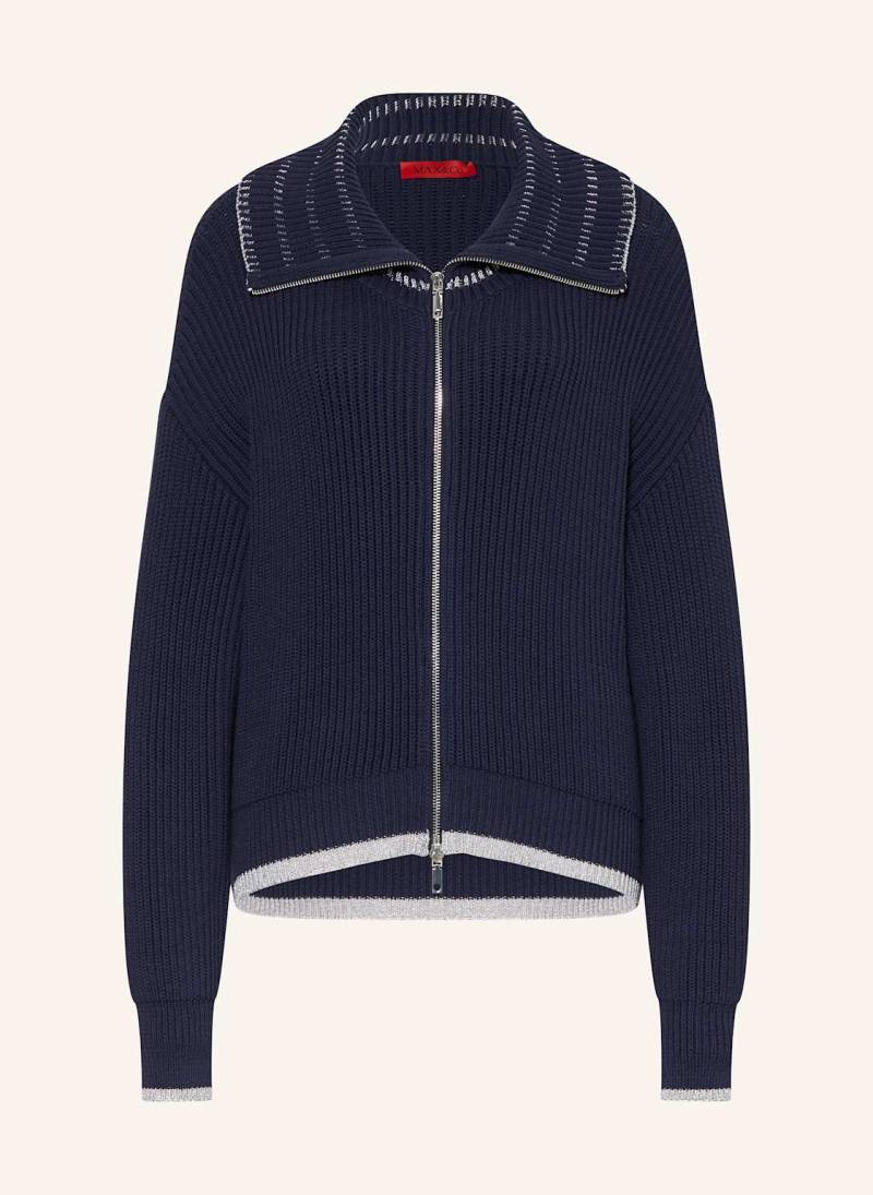 Max & Co. Strickjacke Mcoquinoa blau von MAX & Co.