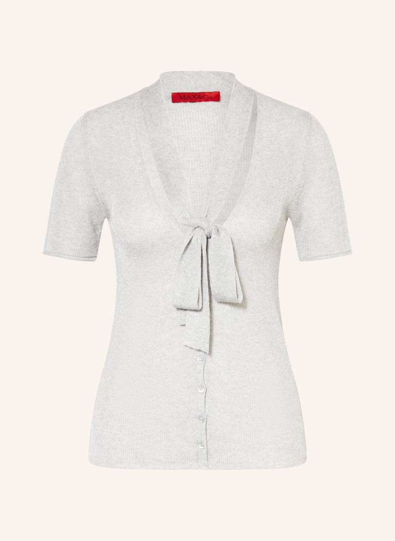 Max & Co. Strickshirt Maman Mit Schluppe grau von MAX & Co.