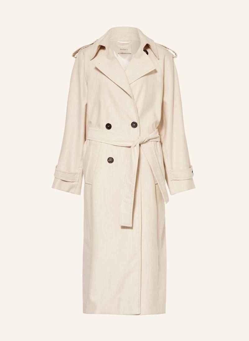 Max & Co. Trenchcoat Mcobaffo weiss von MAX & Co.
