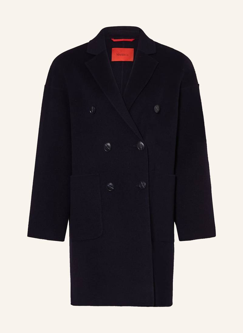 Max & Co. Wollmantel Riccardo blau von MAX & Co.