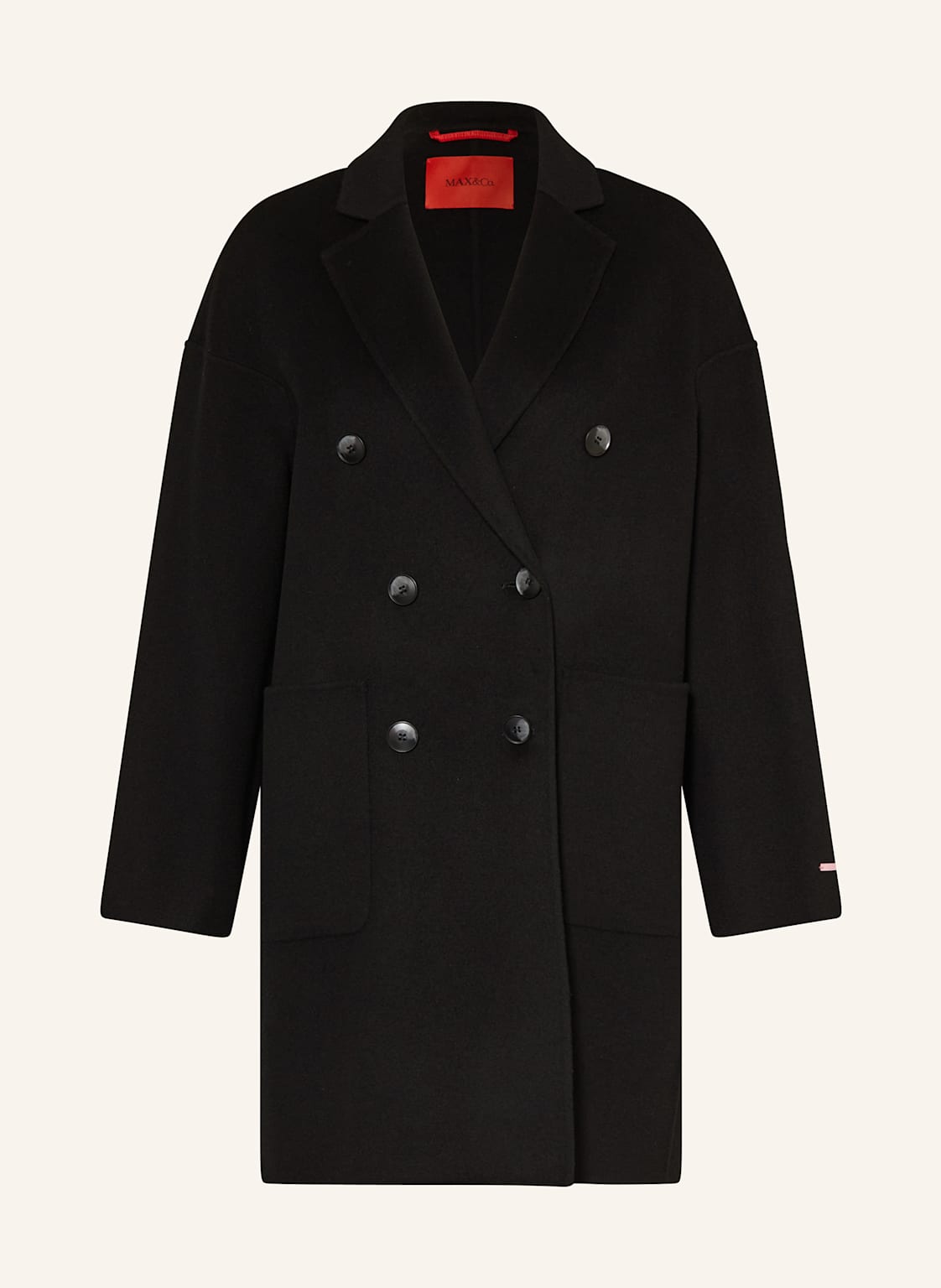 Max & Co. Wollmantel Riccardo schwarz von MAX & Co.