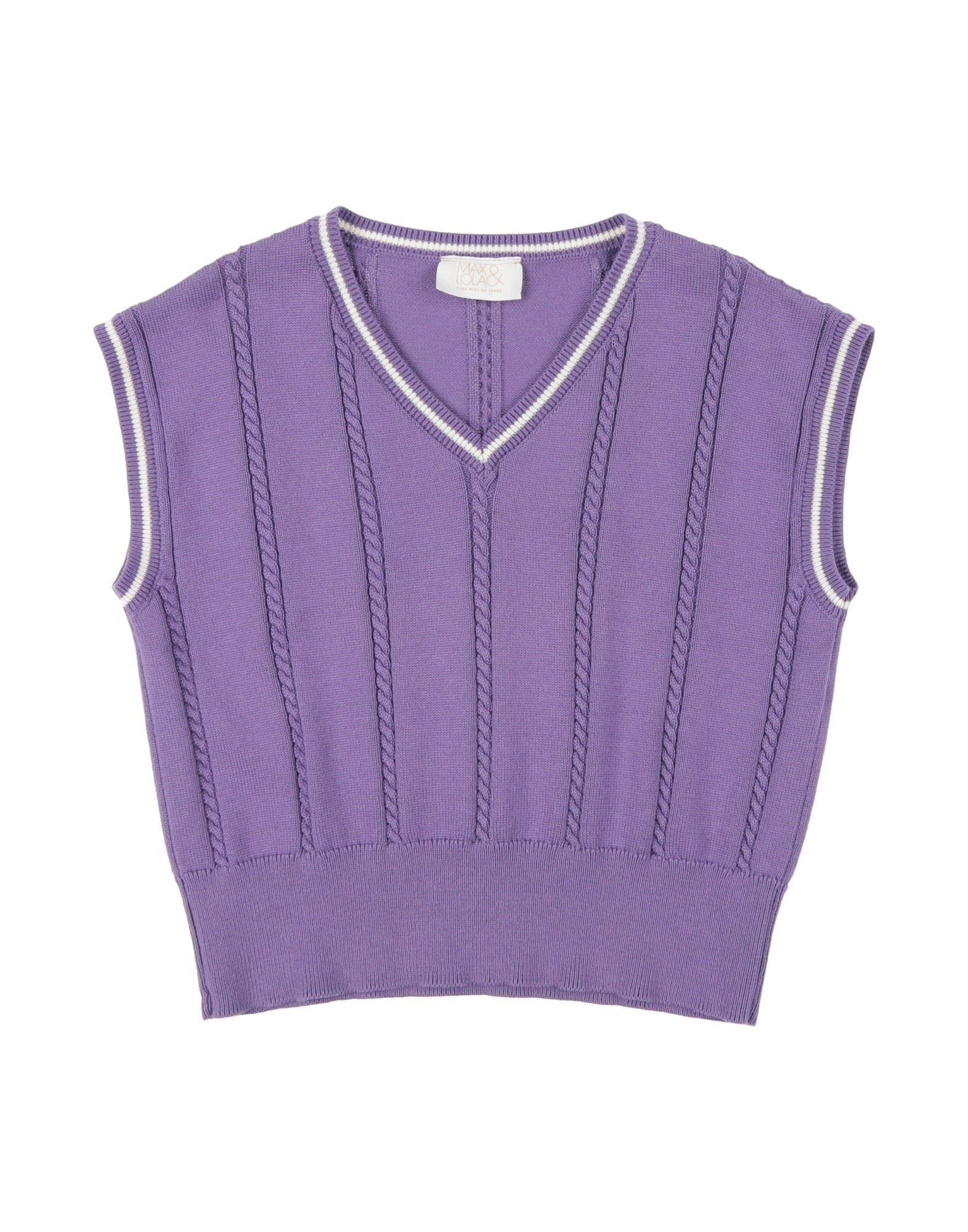 MAX & LOLA Pullover Kinder Violett von MAX & LOLA