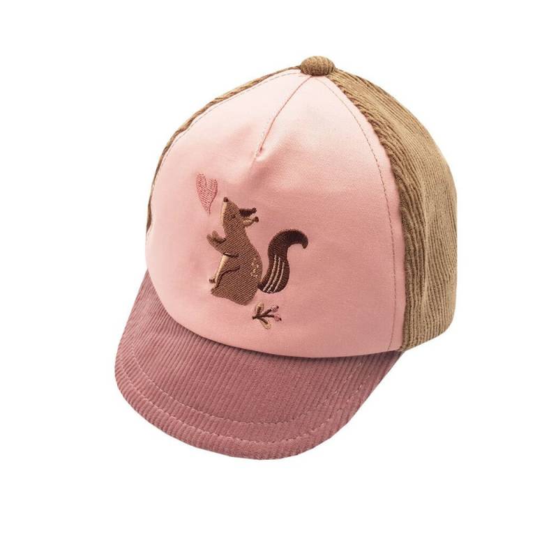 MAXIMO Baseball Cap BABY GIRL-Cap Eichhörnchen Klettverschluß (1-St) von MAXIMO