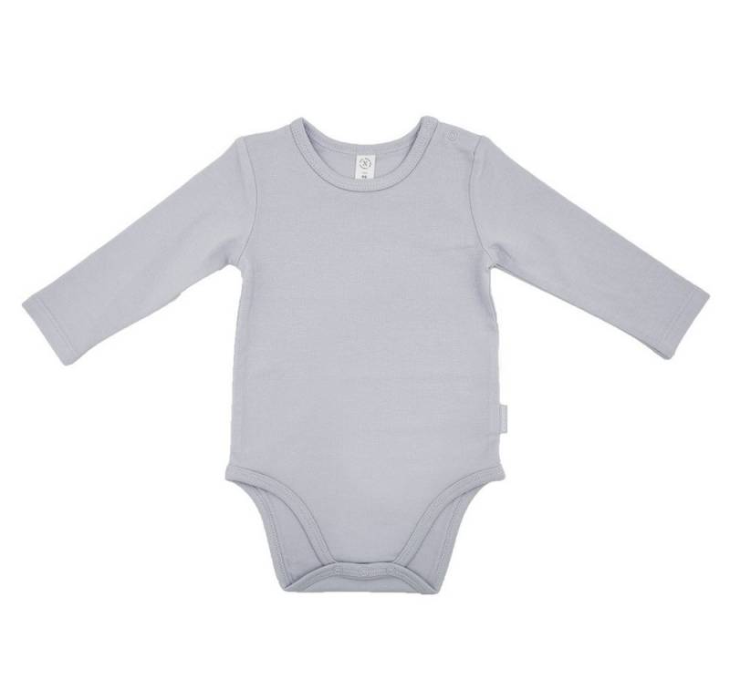 MAXIMO Body BABY-Body, langer Arm, Jersey (1-tlg) Schulterverschluss und Druckknöpfe im Schritt von MAXIMO