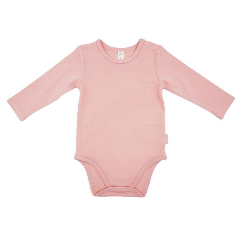 MAXIMO Body BABY-Body, langer Arm, Jersey (1-tlg) Schulterverschluss und Druckknöpfe im Schritt von MAXIMO