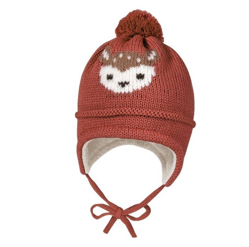 MAXIMO Erstlingsmütze Maximo Bindemütze Reh von MAXIMO