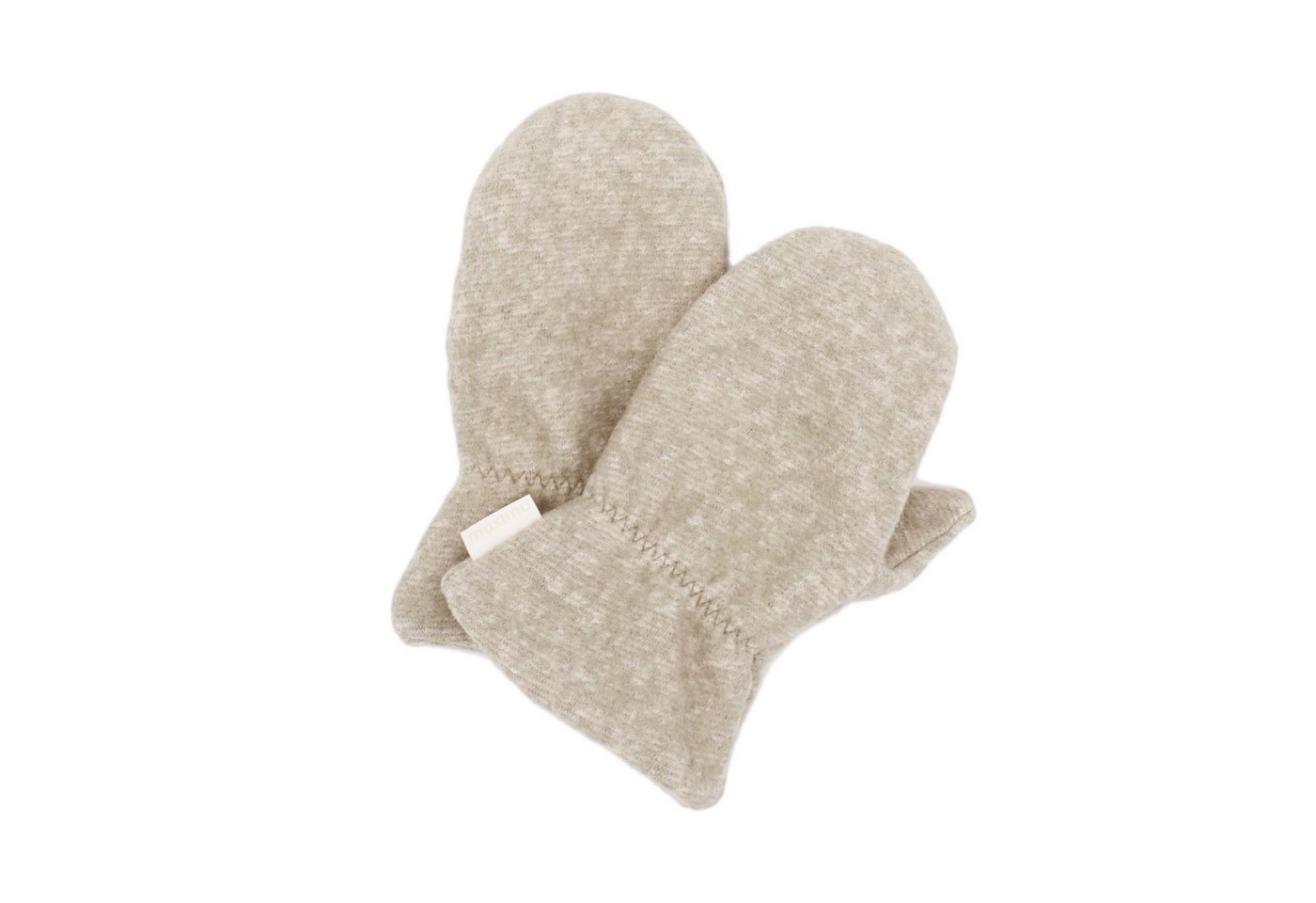 MAXIMO Fäustlinge Baumwollfleece, Gummizug, wärmend, weich, bequem von MAXIMO