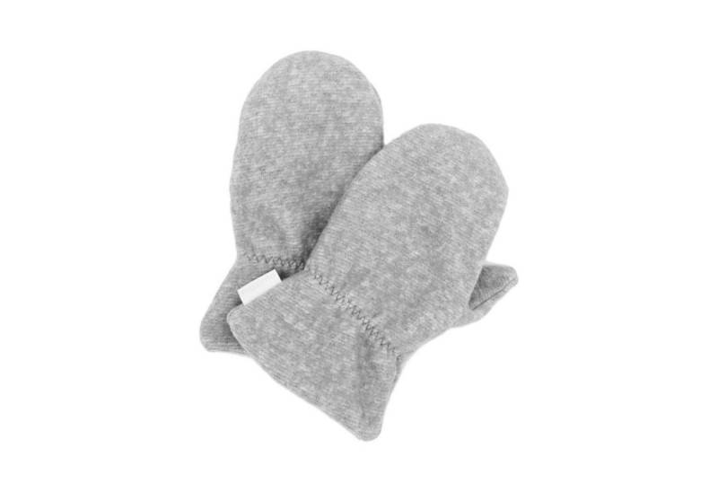MAXIMO Fäustlinge GOTS MINI-Fausthandschuhe Daumen, Baumwollfleece, (2-St) Baumwollfleece von MAXIMO